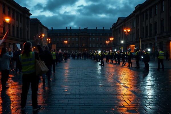 Belfast Protests Erupt After Stabbing: Leaders Call for Peace
