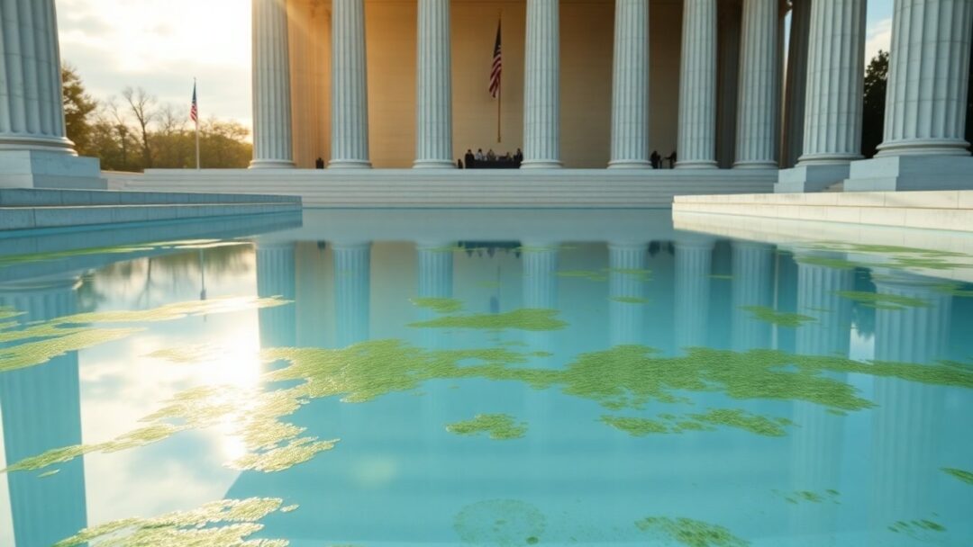 Reflecting Pool Issues: Trump Blames Vandalism After $14M Makeover