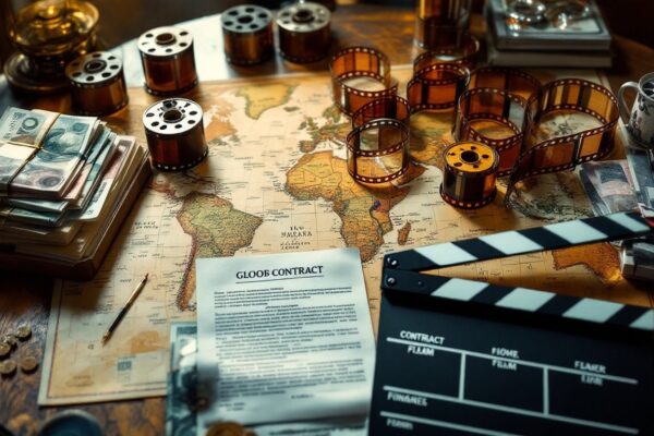 How international collaborations influence movie production and distribution