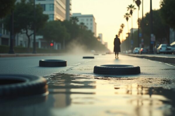 Massive water main break floods West Hollywood streets and disrupts infrastructure