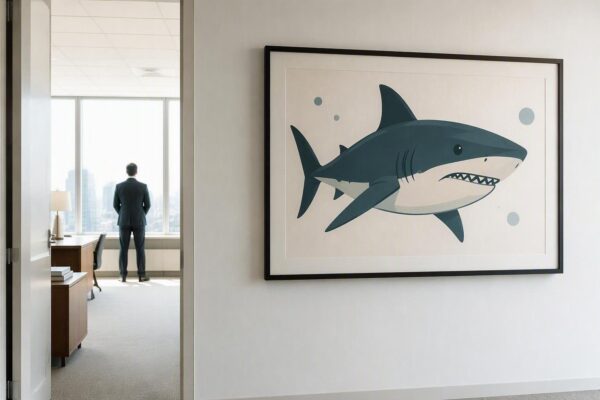 Exploring Gary Larson's Iconic Shark Cartoons from The Far Side