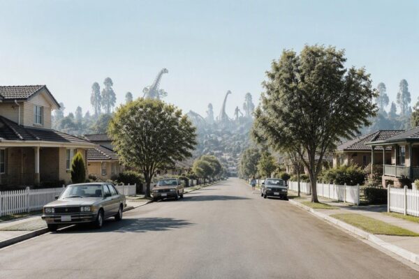 Review: The End of Oak Street Blends Family Drama with Dinosaur Chaos