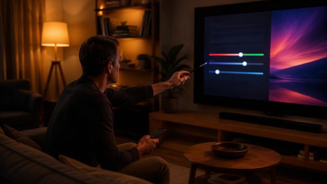 Calibrate tv for movies