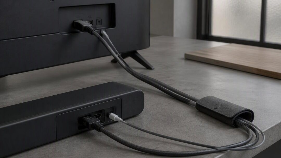 Set up eARC or optical to get the best soundbar audio