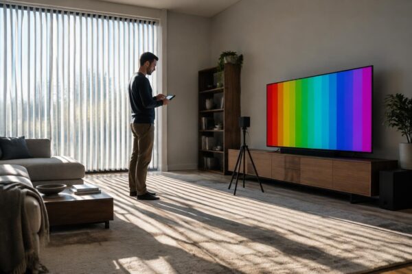 Calibrate tv and audio