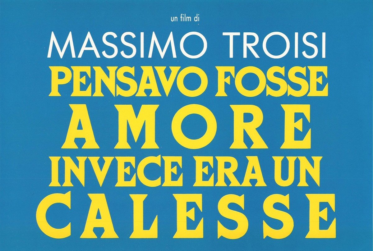 pensavo fosse amore invece era un calesse