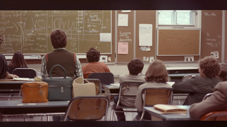 contentcreativestudio cinematic photo of a highschool classroom 54862a76 4a29 427e 848b 8bad91eb122a