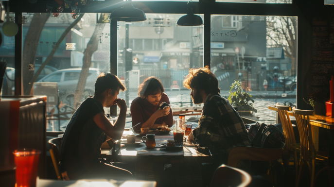 contentcreativestudio cinematic photo of a three persons in the 540e81d7 fe0e 4e1a b4c4 130abefbce41