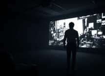 Woody Allen in una scena iconica del suo cinema