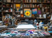 Ed Askew artista che unisce musica e pittura