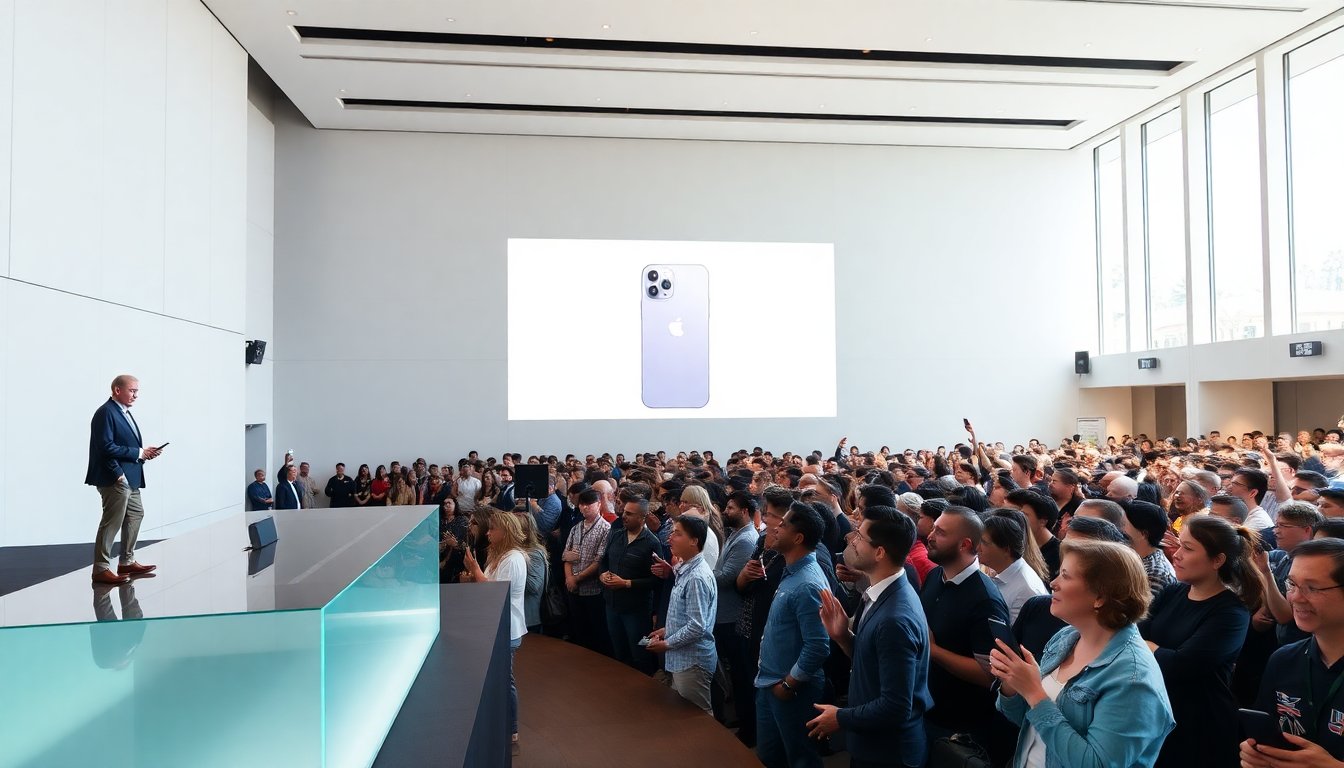 apple presenta il suo ultimo smartphone in un evento straordinario python 1759160418