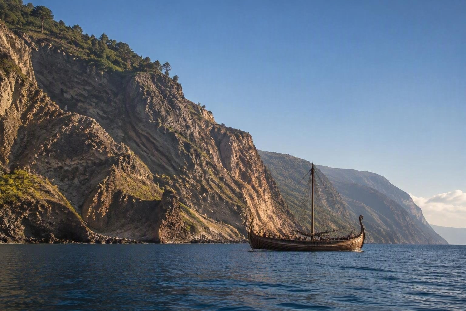 The Odyssey di Nolan: le riprese con la nave vichinga Draken e le location delle Eolie