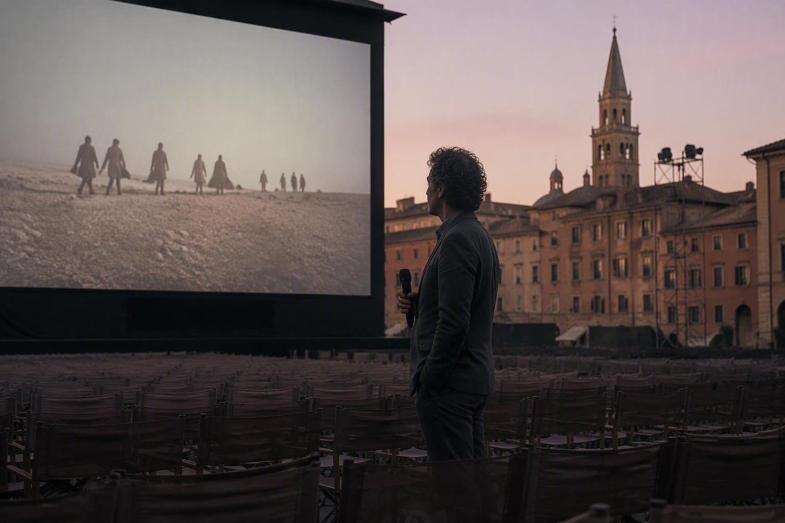 Anteprima di 'Nessun dolore' di Gianni Amelio al Supercinema Estivo di Modena
