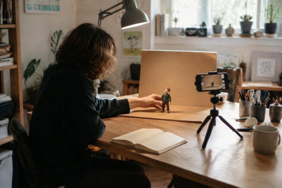 Guida stop-motion a casa: set, luci, rig e app gratuite