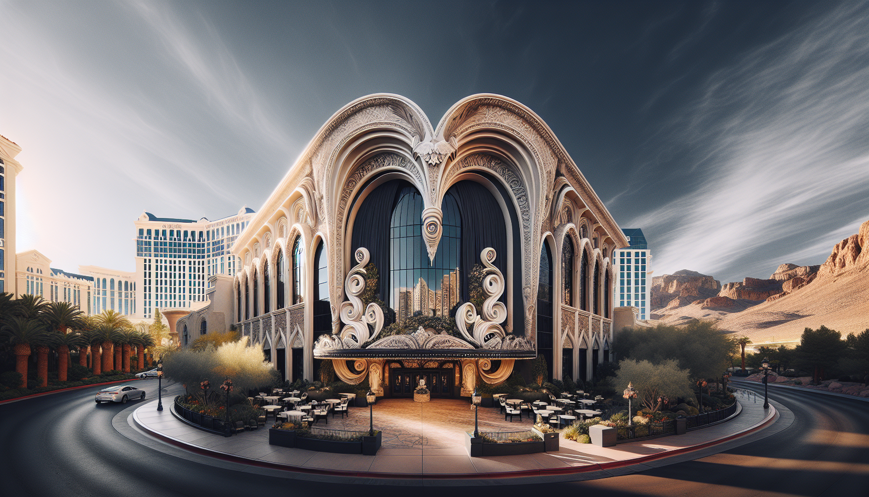 Unique wedding venue in Las Vegas for adventurous couples