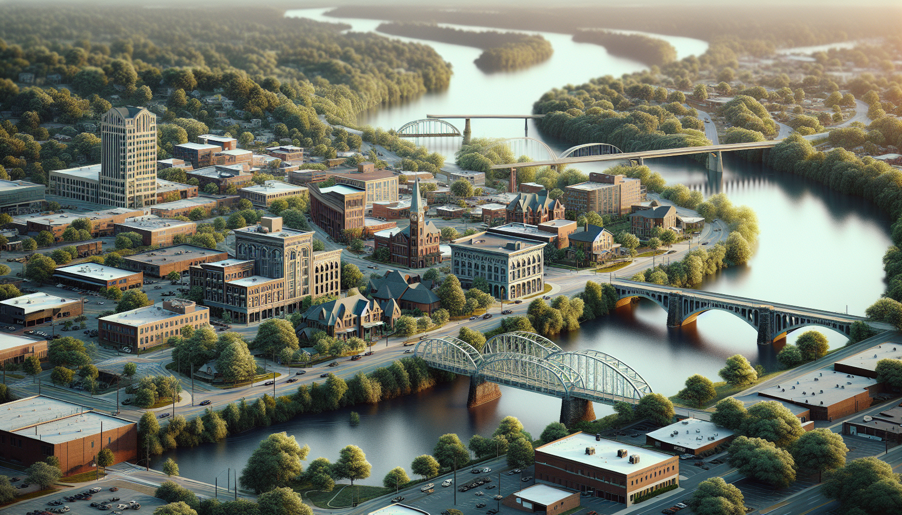 Scenic view of Knoxville, perfect for weekend travelers