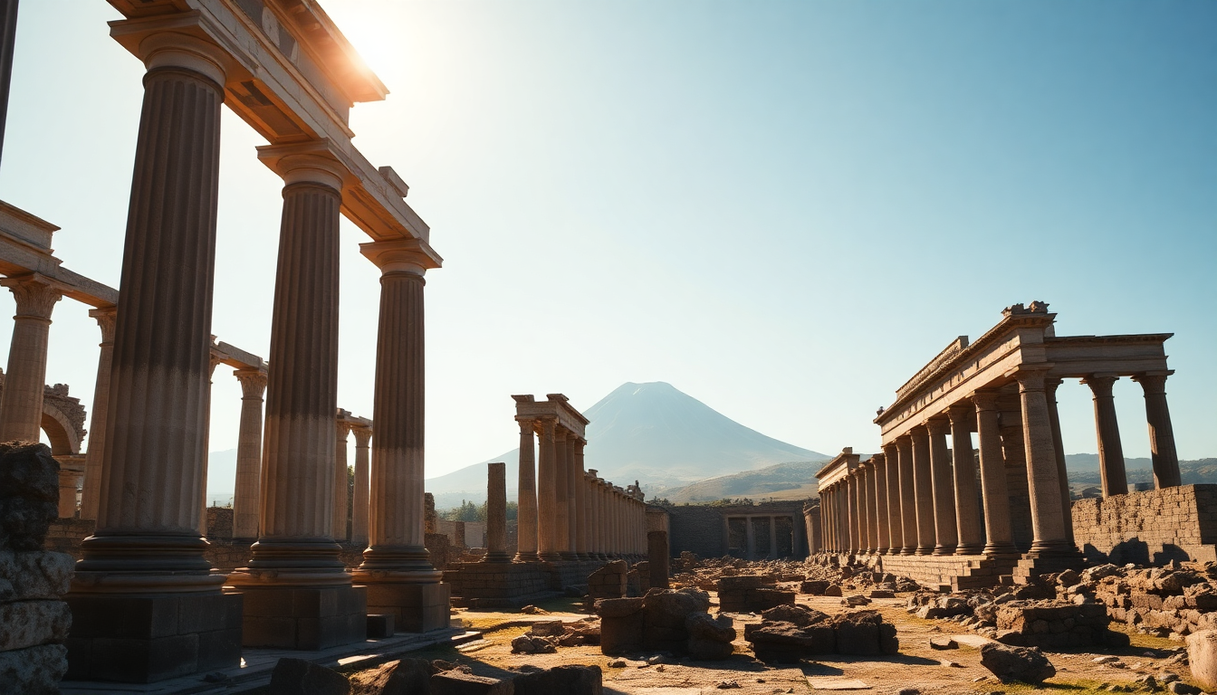 Exploring the timeless ruins of Pompeii