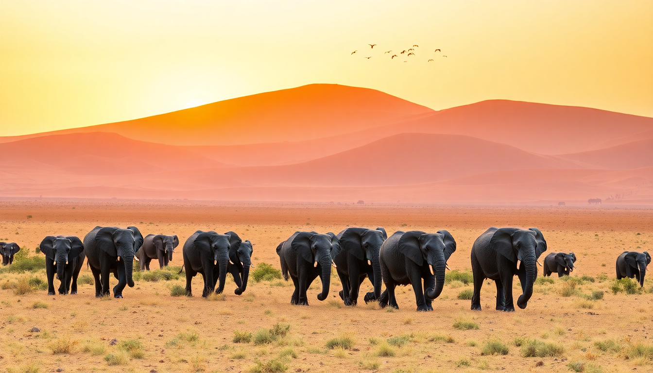 A thrilling safari in Namibia’s wild landscapes