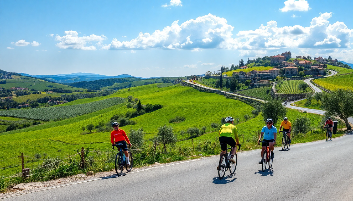 Discover the best cycling routes inspired by the Giro d’Italia 2025