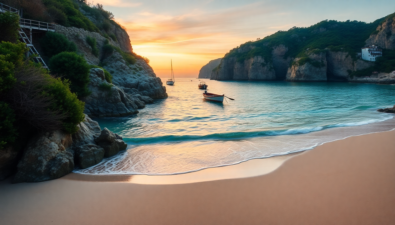 Discover the hidden beaches of Finale Ligure
