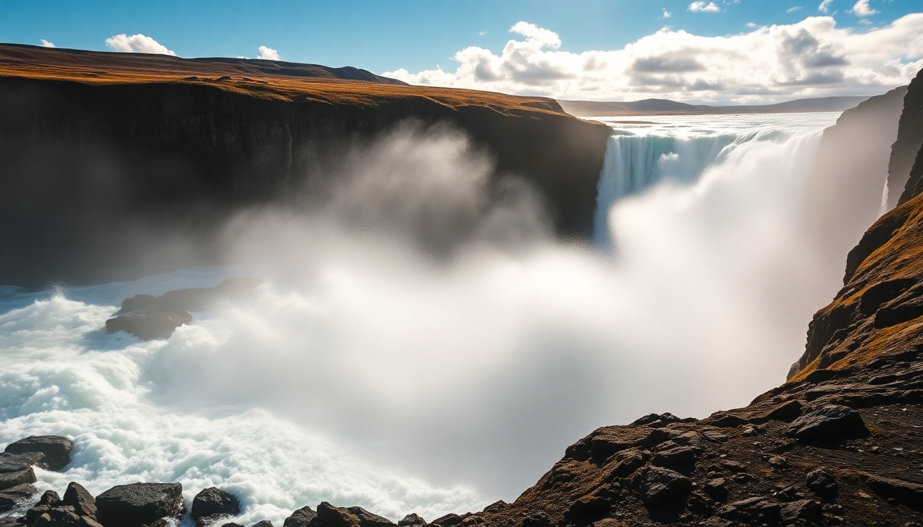 Discovering the power of Dettifoss waterfall in Iceland