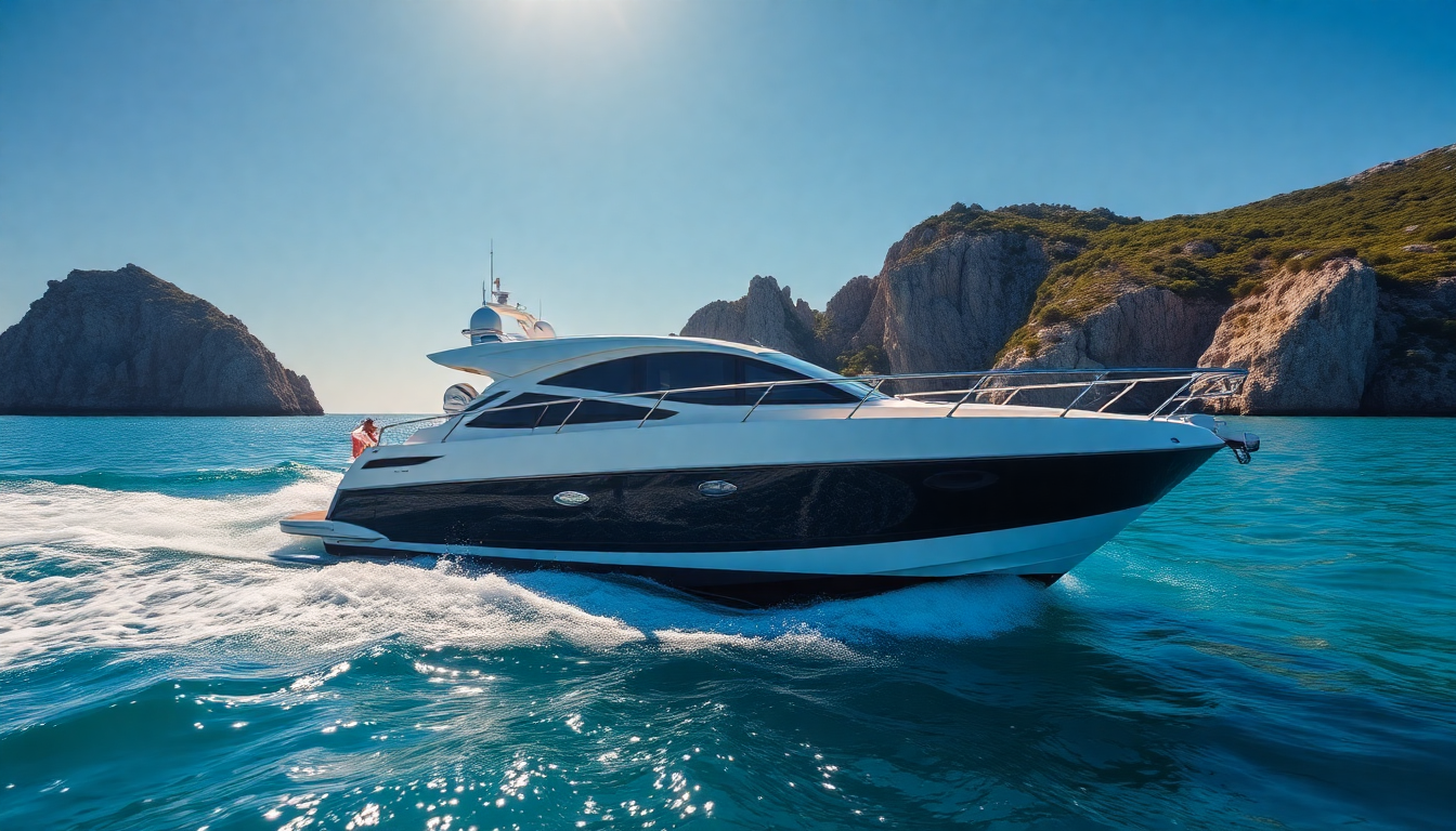 Experience the luxury of renting a Magnum Marine 45