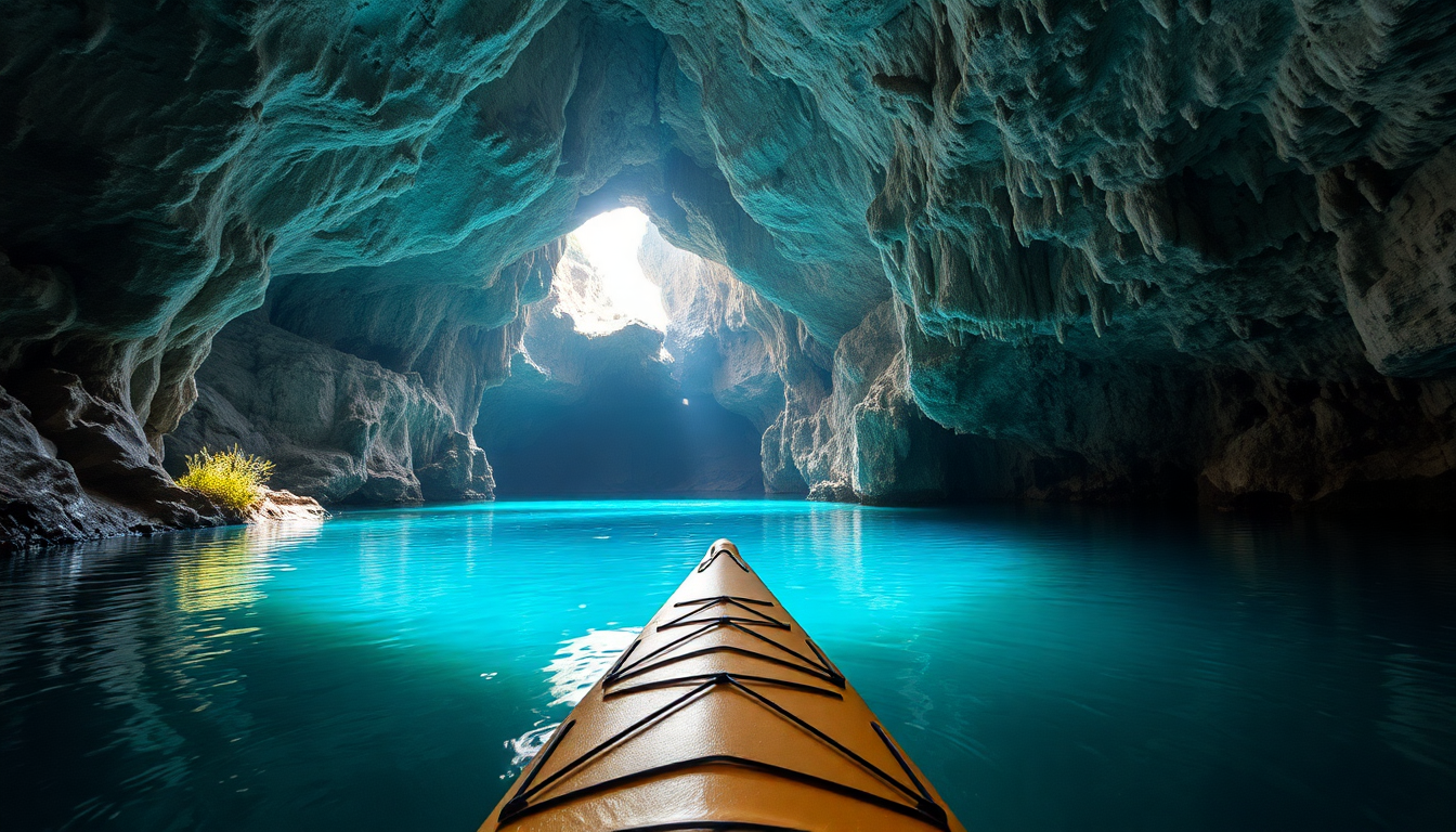 Explore Slovenia’s underground rivers by kayak