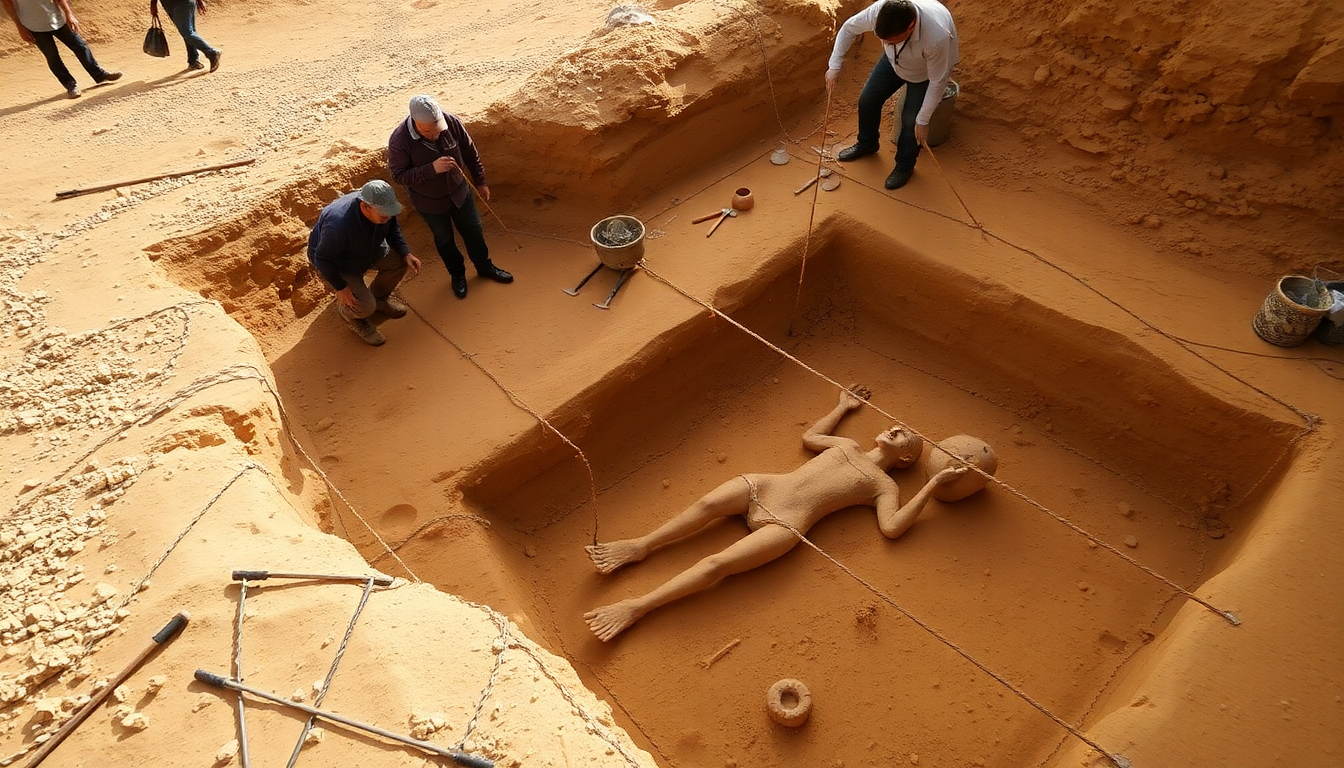 Peruvian archaeologists uncover elite woman’s burial site