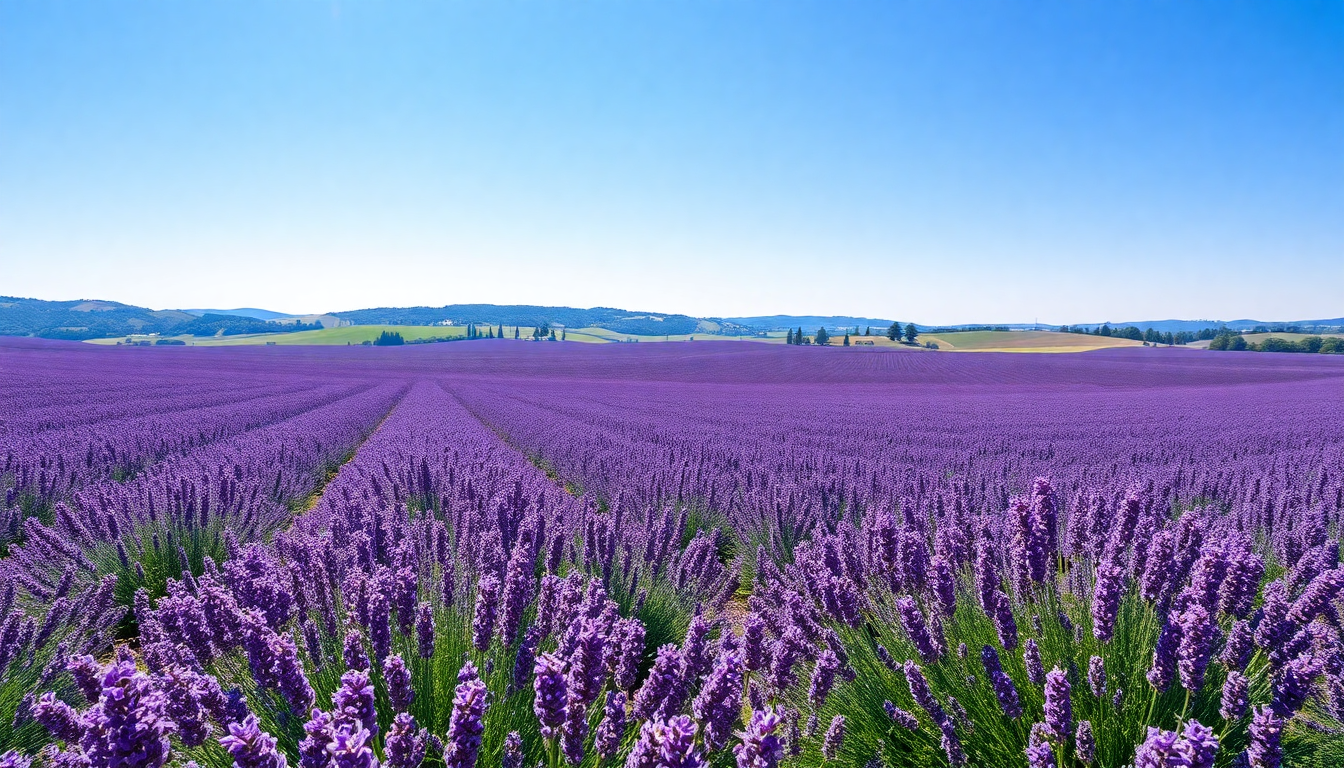 The enchanting lavender fields of Sale San Giovanni