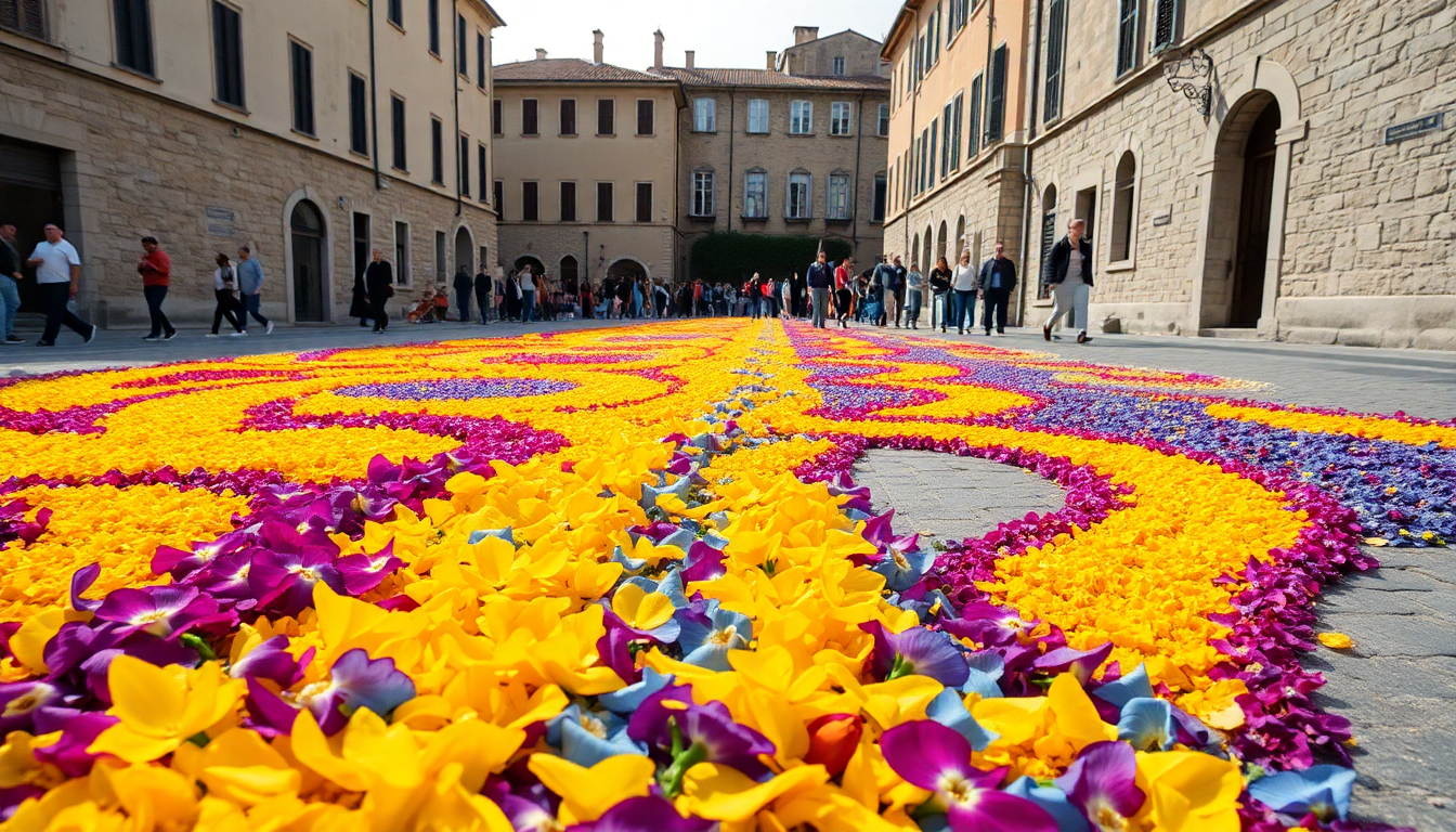 The vibrant flower festivals of Italy in 2025