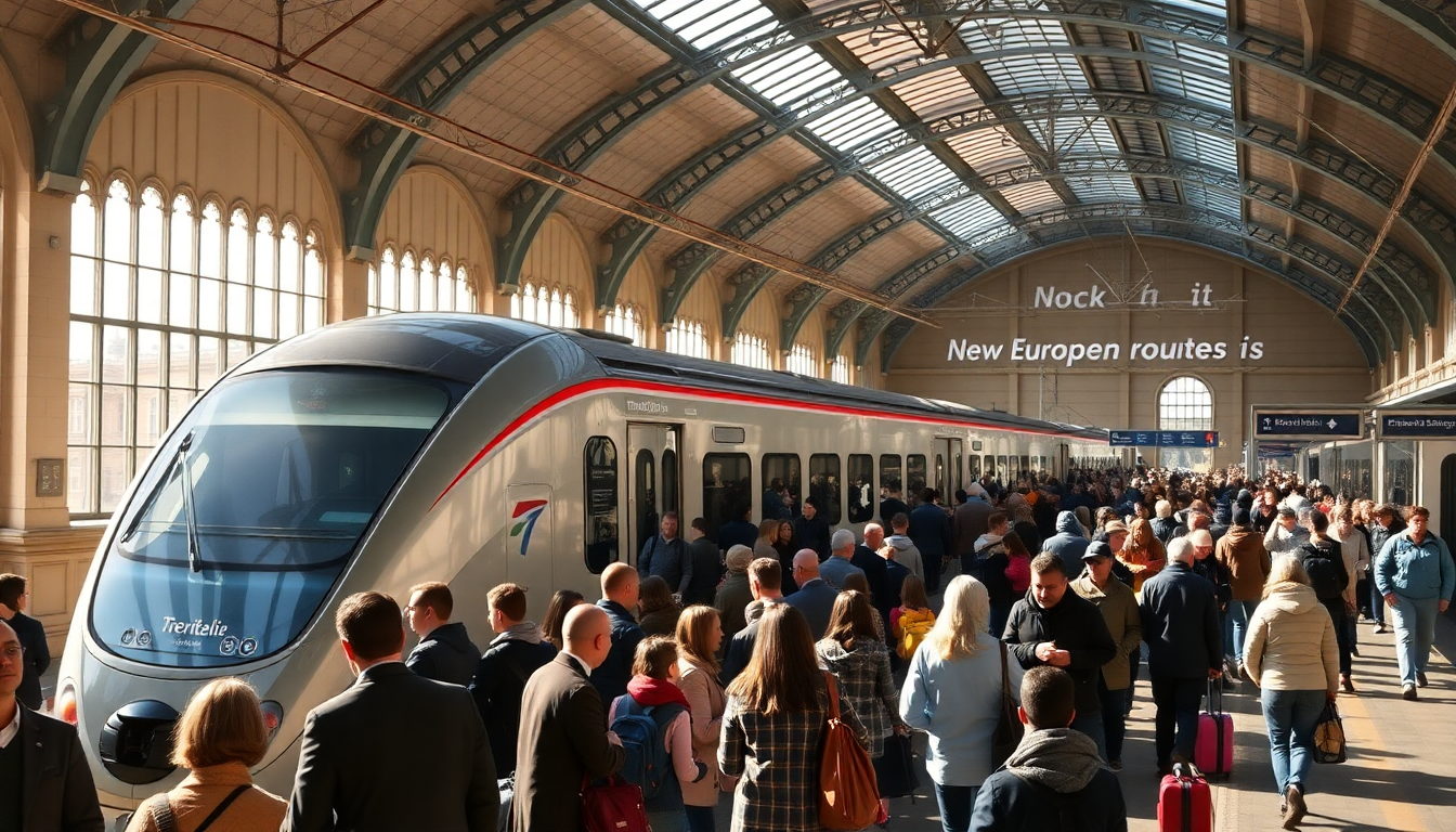 Trenitalia expands European travel routes by 2026