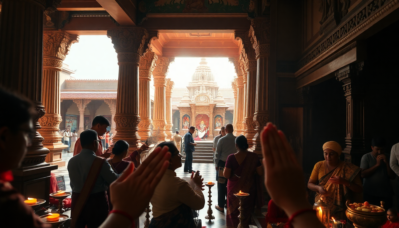 Understanding the etiquette in Hindu temples
