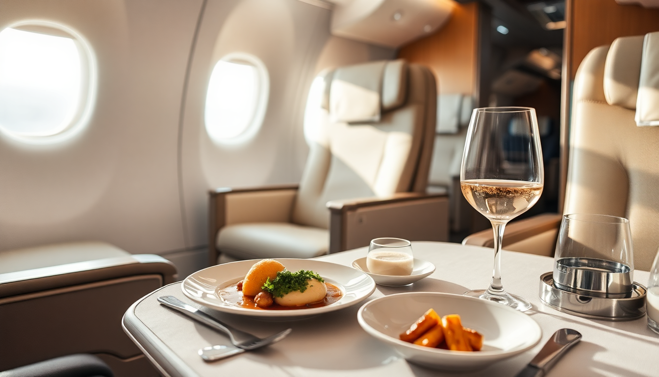 Comparing business class experiences with major airlines