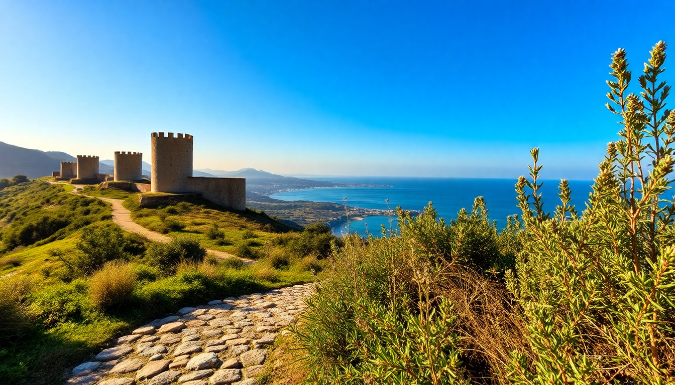 Discover the enchanting 100 Towers Trail in Sardinia