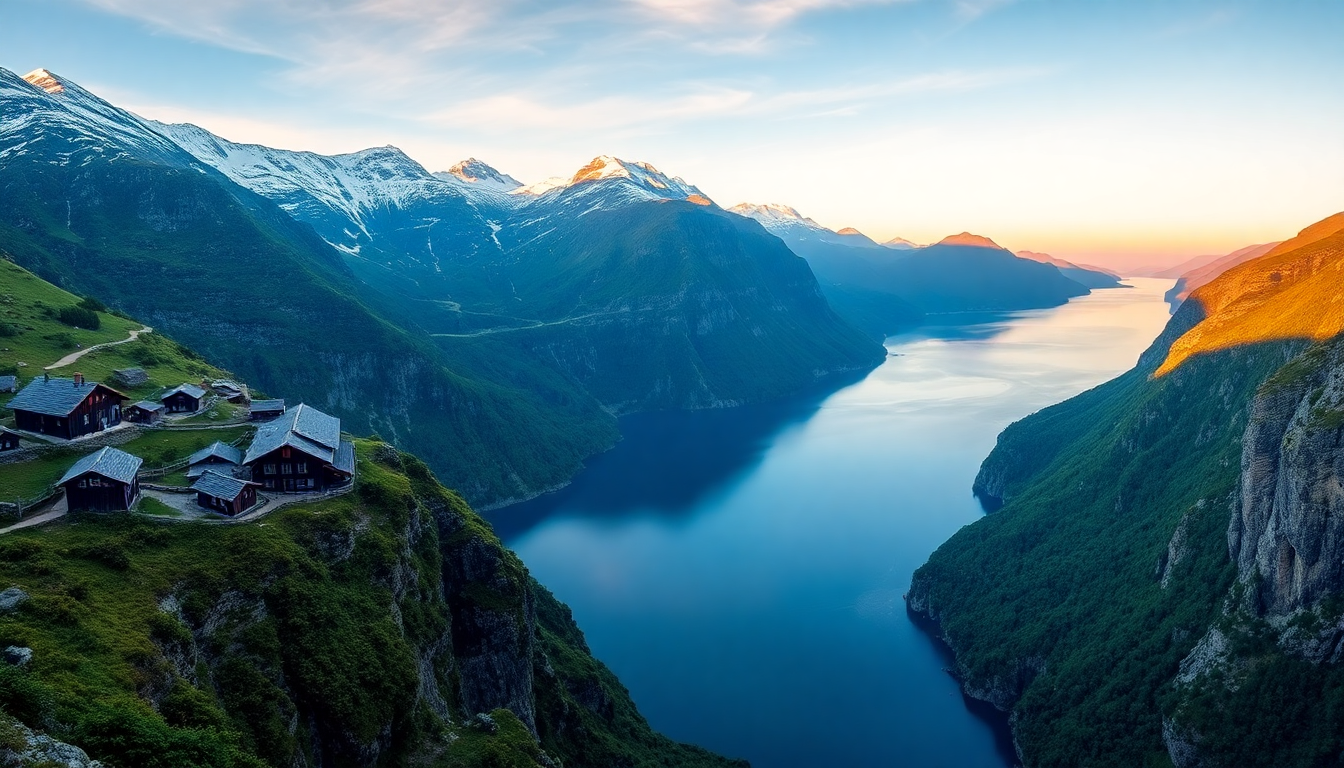 Explore Norway’s Breathtaking Fjords and Rich Viking Heritage in One Week