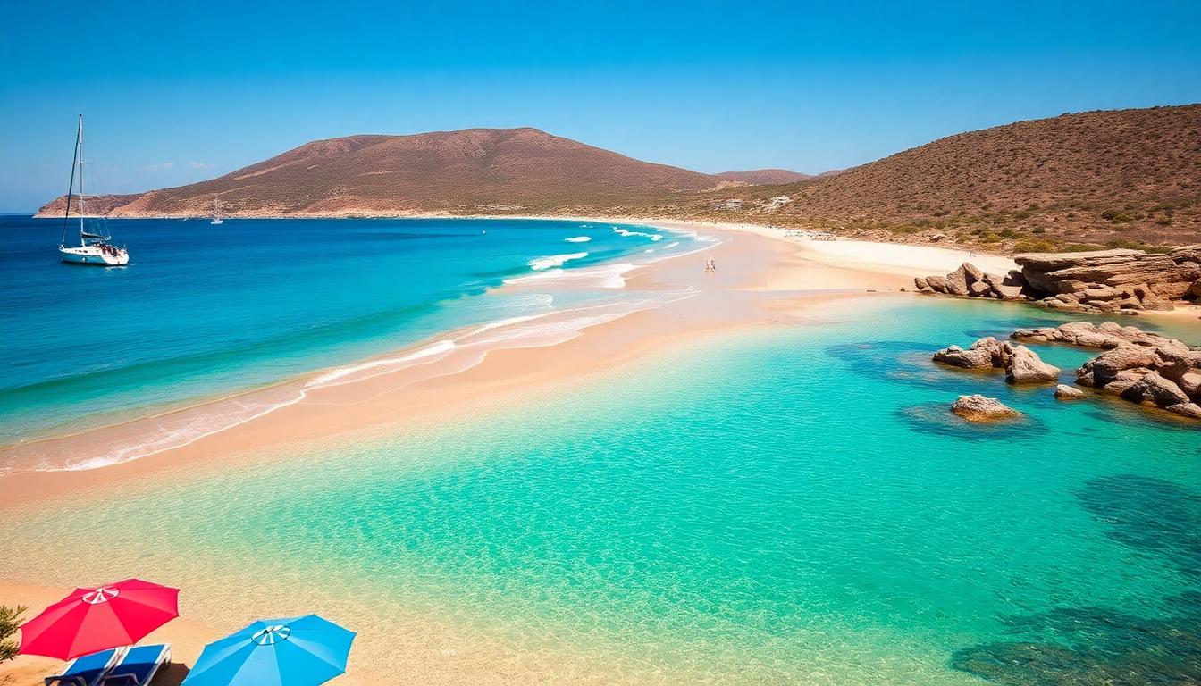 Explore the Stunning Beauty of Kolona Beach on Kythnos Island