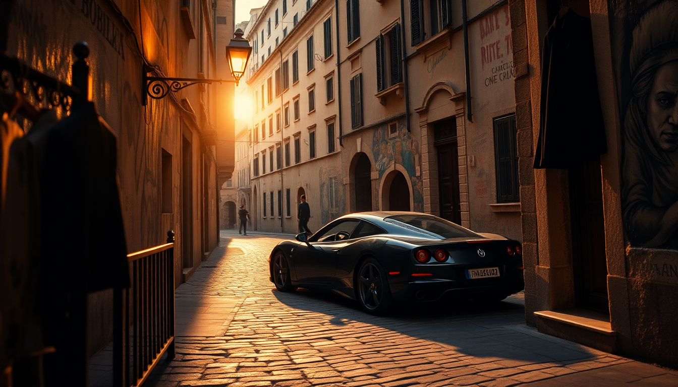 Exploring the Captivating Italian Noir Locations in Diabolik: Ginko at the Attack