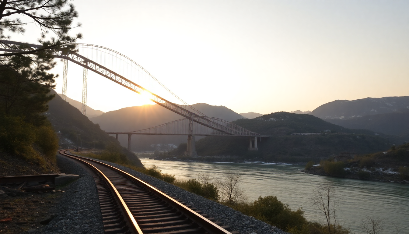 Exploring the Chenab arch bridge: engineering and travel significance