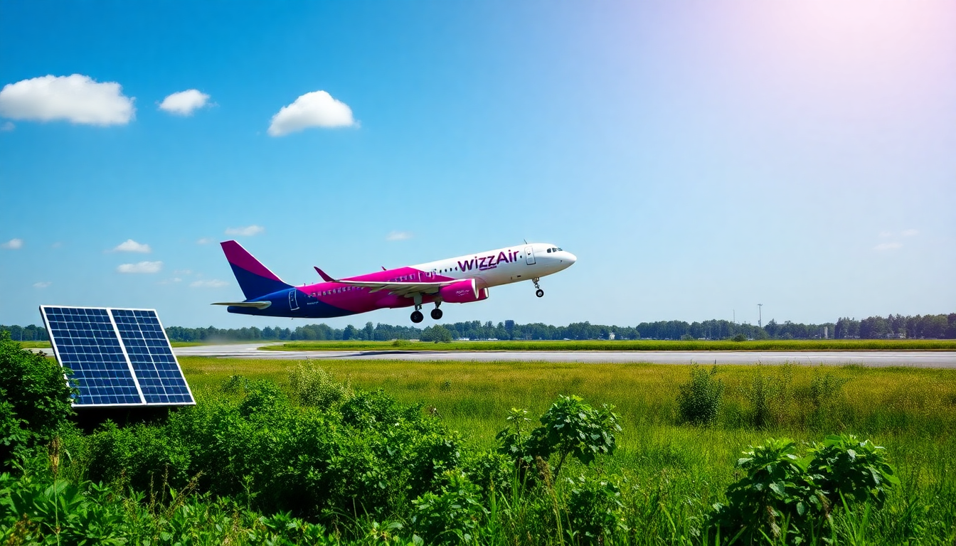 Wizz Air recognized as the world’s most sustainable low-cost airline again