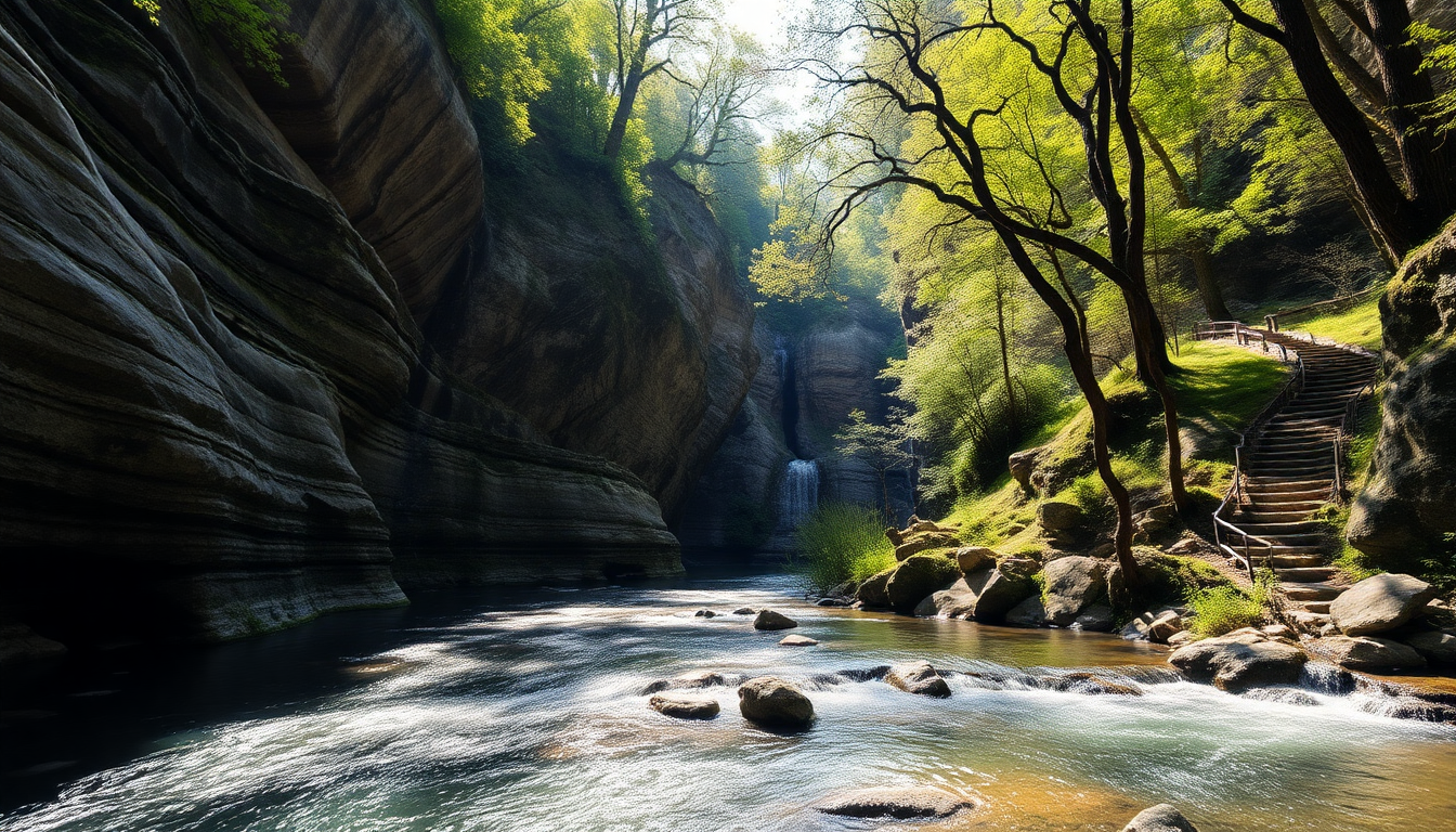 A journey through the stunning Infernaccio Gorge in the Sibillini Mountains