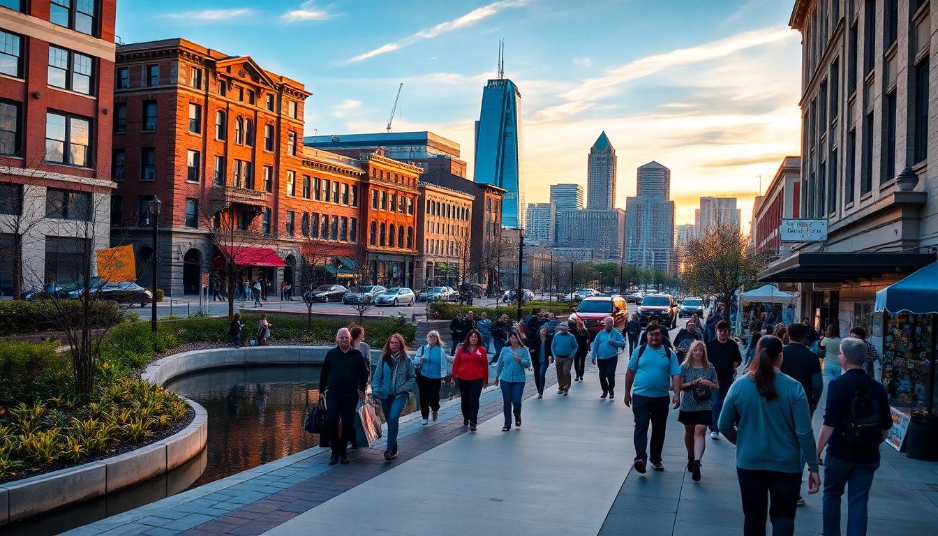 A journey through the vibrant heart of downtown Indianapolis