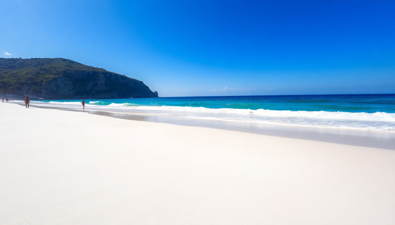 Discover Greece’s stunning white sandy beaches