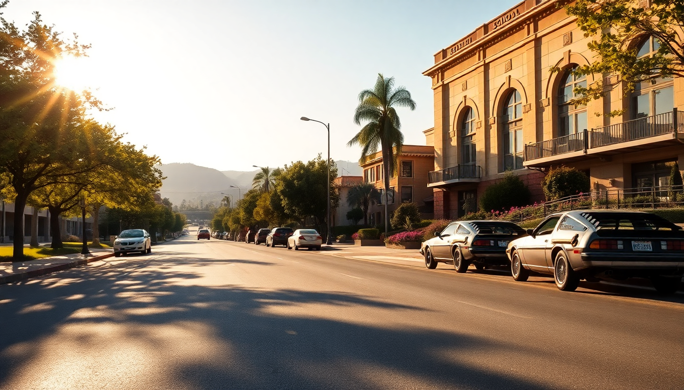 Discovering the unforgettable sites of Back to the Future