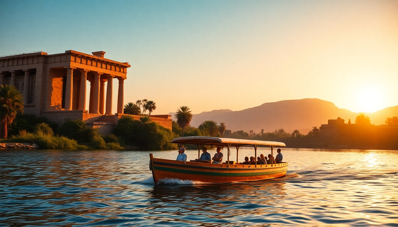 Exploring Egypt’s ancient wonders via a Nile cruise