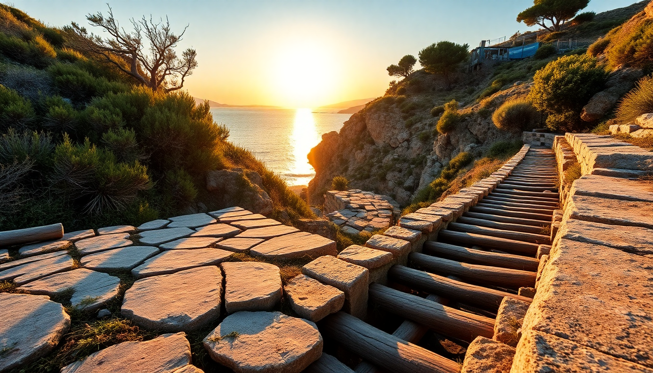 Exploring the ancient pier discovery in Meria, Corsica