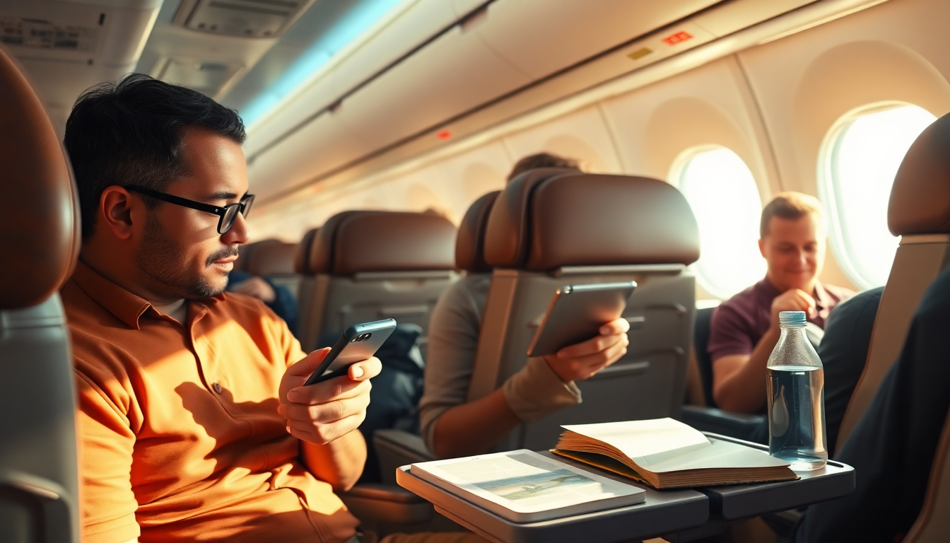The importance of airplane mode for your flight experience