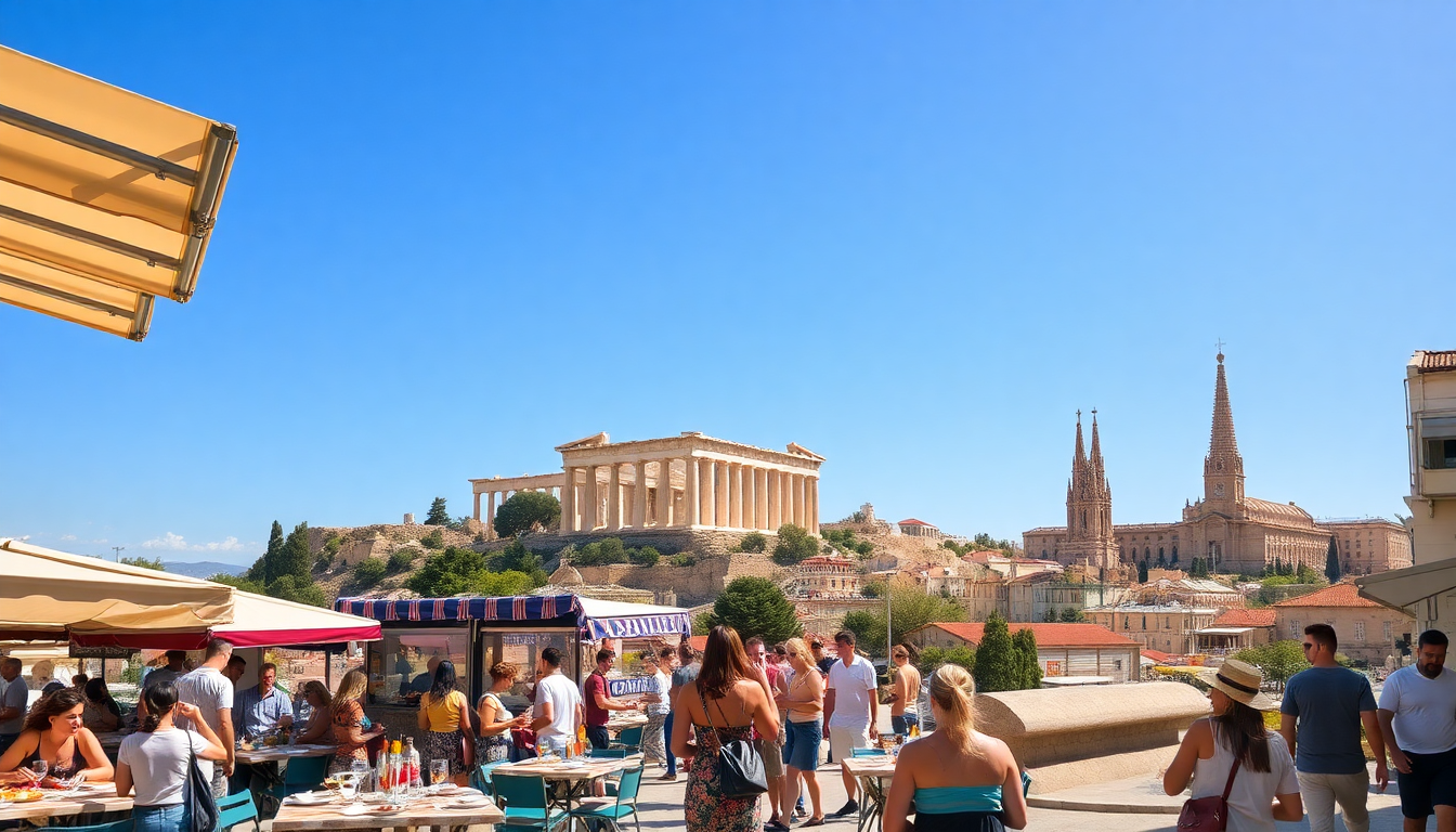 Affordable summer escapes to Athens, Barcelona, and Dubrovnik