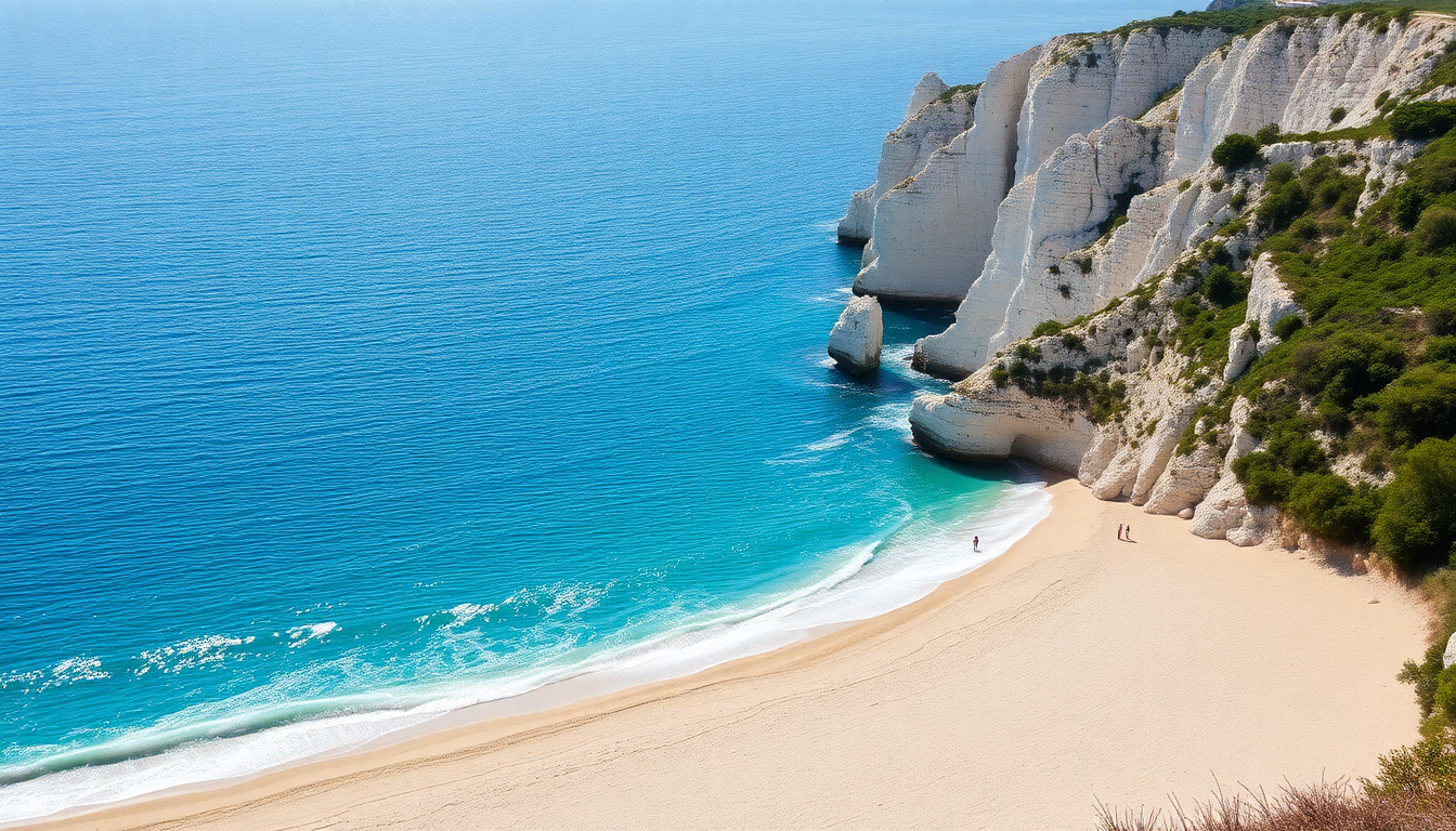 Experience the unspoiled beauty of Vignanotica beach in Gargano