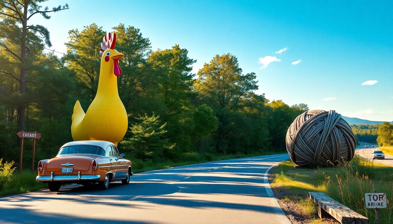 A journey through America’s most unique roadside attractions