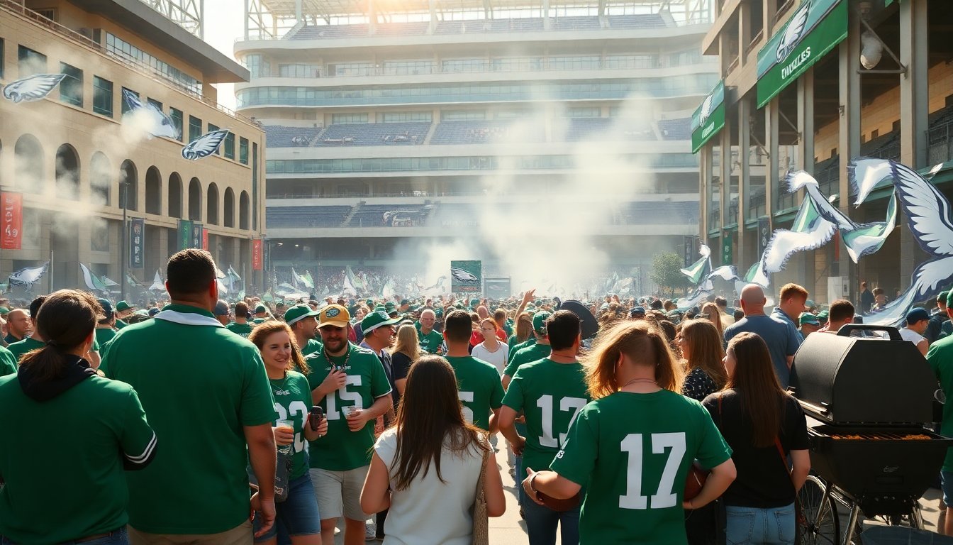 Essential tips for fans attending the Eagles home opener